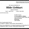 Herbert Hilde 1923-2002 Todesanzeige